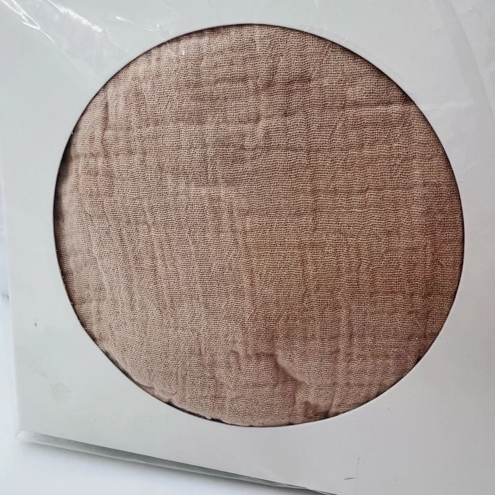 MUSHIE EXTRA SOFT MUSLIN COTTON CHANGING PAD COVER NIB COLOR IS FOG